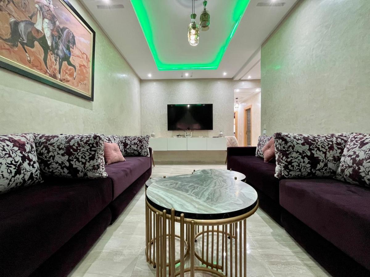 Bel Appartement A Marrakech En Residence Avec Piscine - Fibre & Netflix มาร์ราเกช ภายนอก รูปภาพ